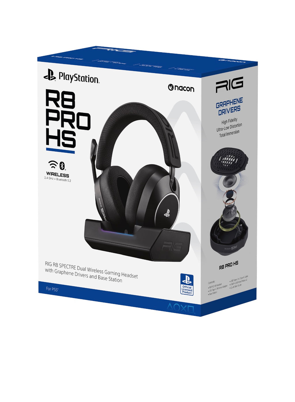 Nacon RIG R8 PRO Headset Black
