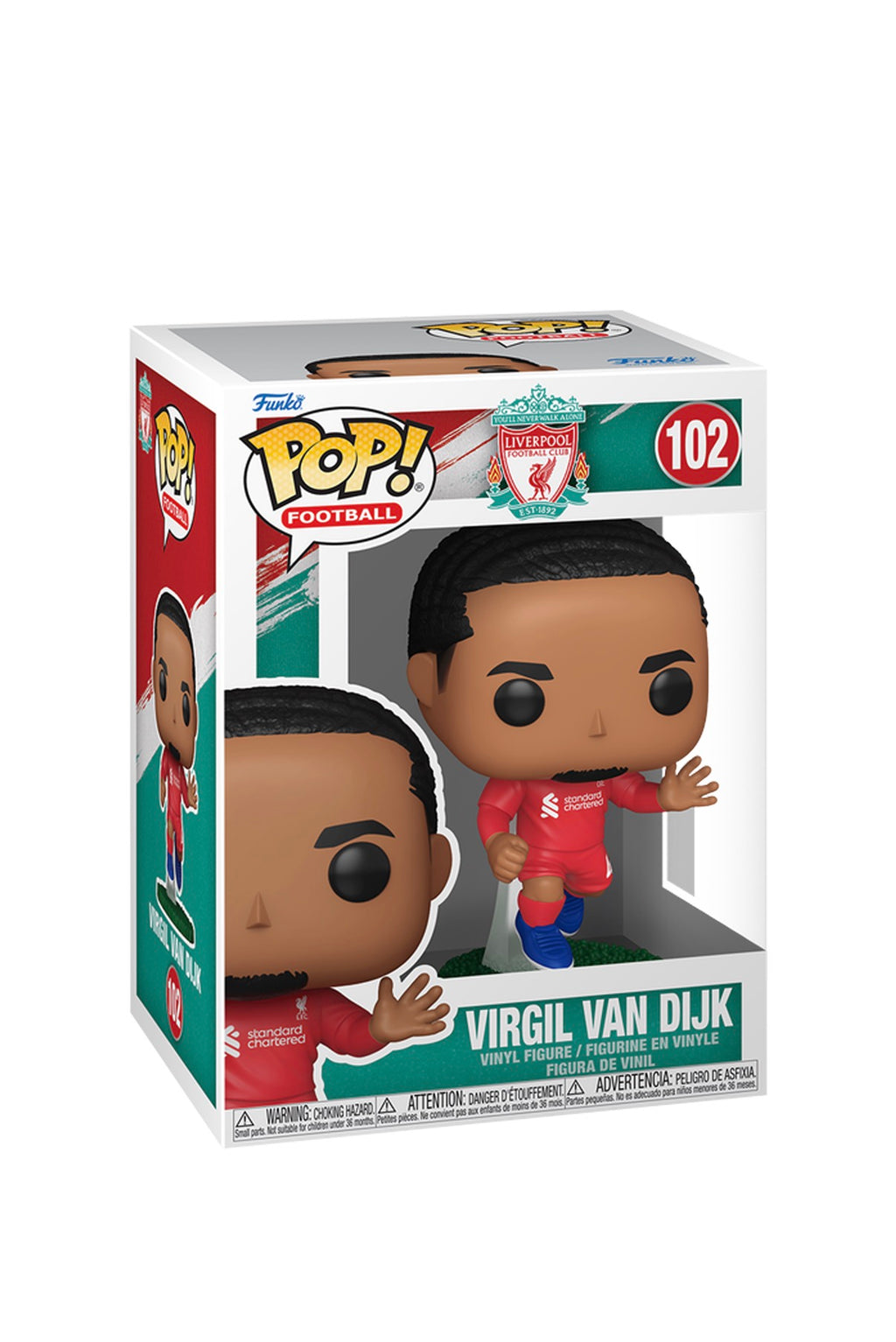 Funko Pop! Football: Liverpool - Virgil Van Dijk
